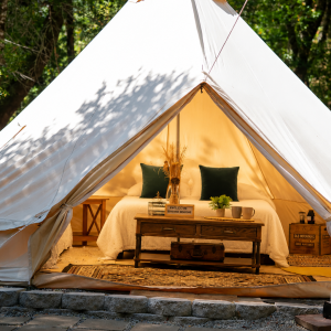 Luxury Bell Tent (Double Bed)